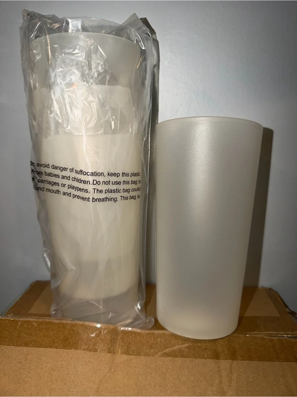 Target Frosted Plastic Tumblers - Translucent 24 Set